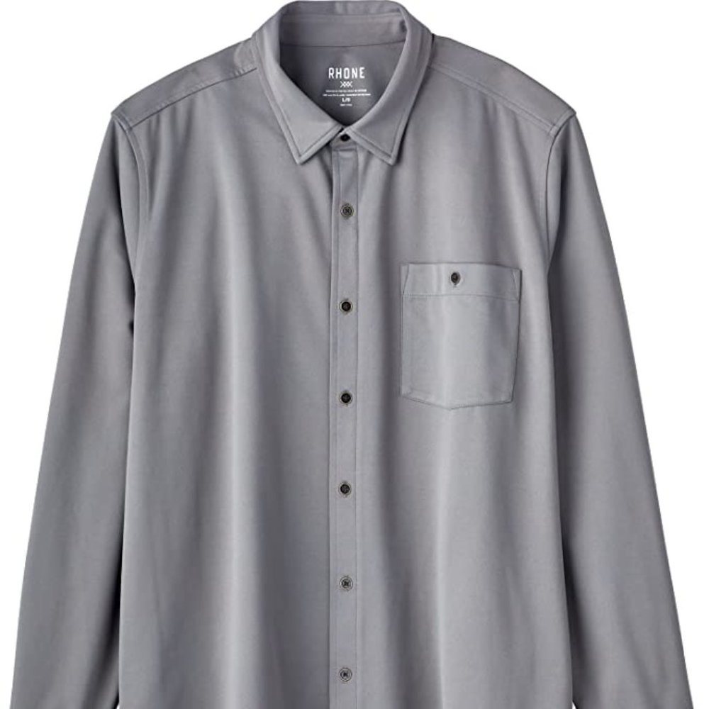 Men's Rhone Hardy Flannel Shirt Long Sleeve Button Down Size Large NEW WITH TAGS